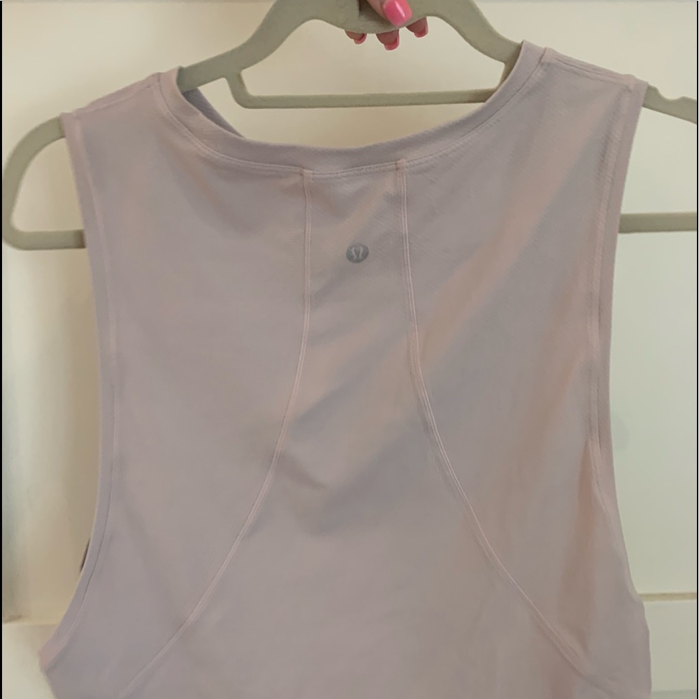 Lululemon Light Pink Tank